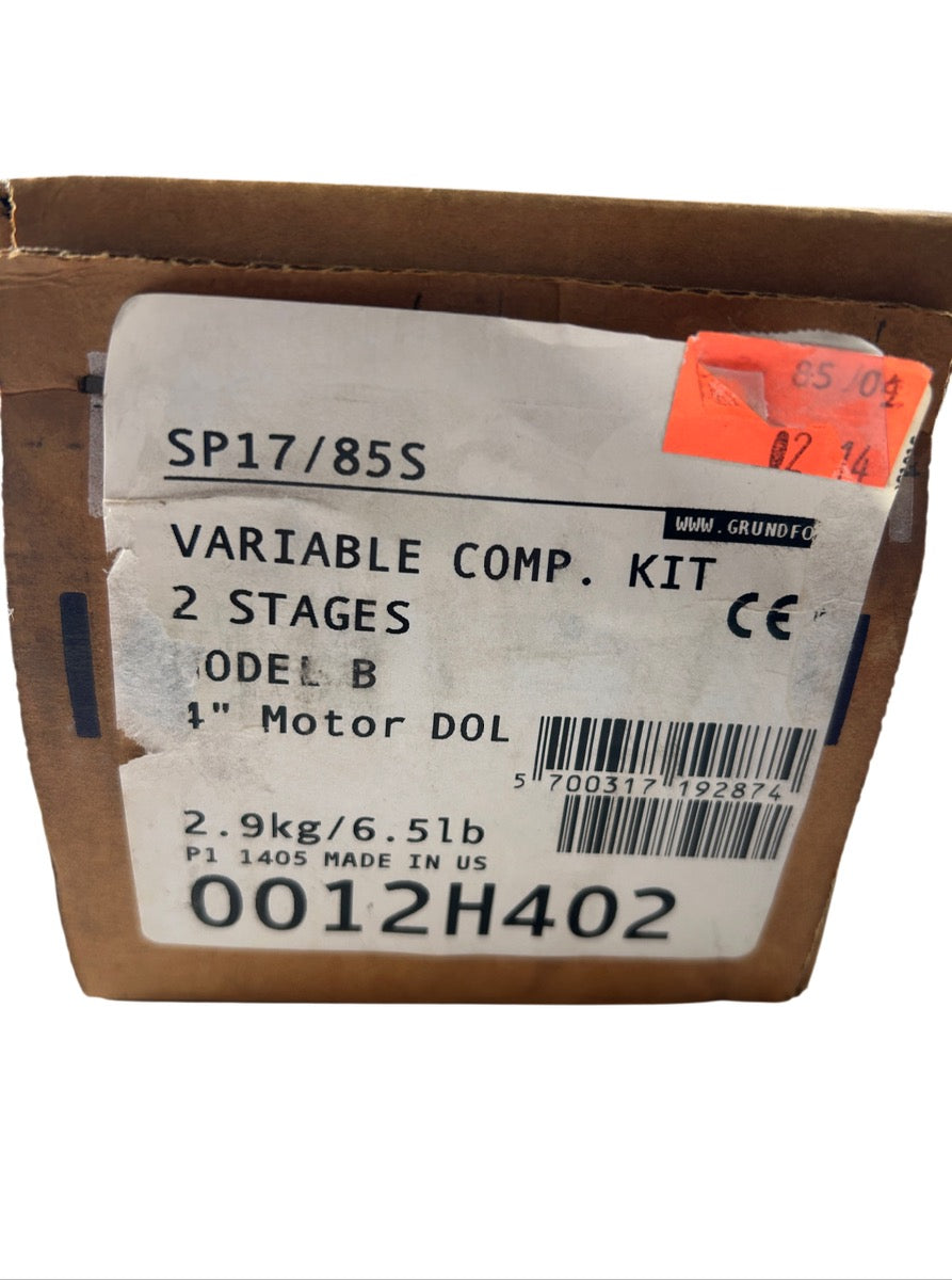 Grundfos 0012H402 submersible pump variable comp kit