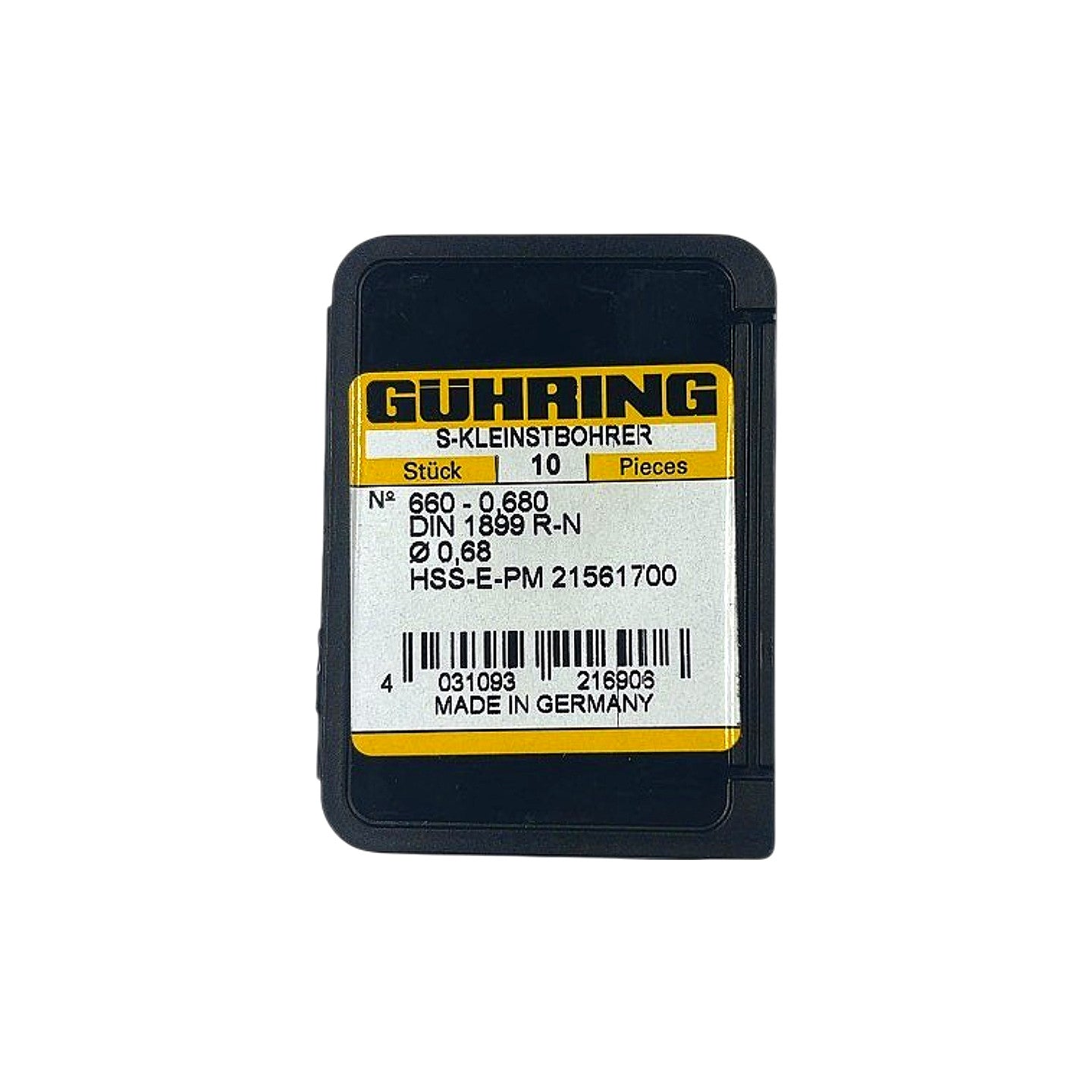 Guhring 660-0.680 HSS-E-PM micro drill bit