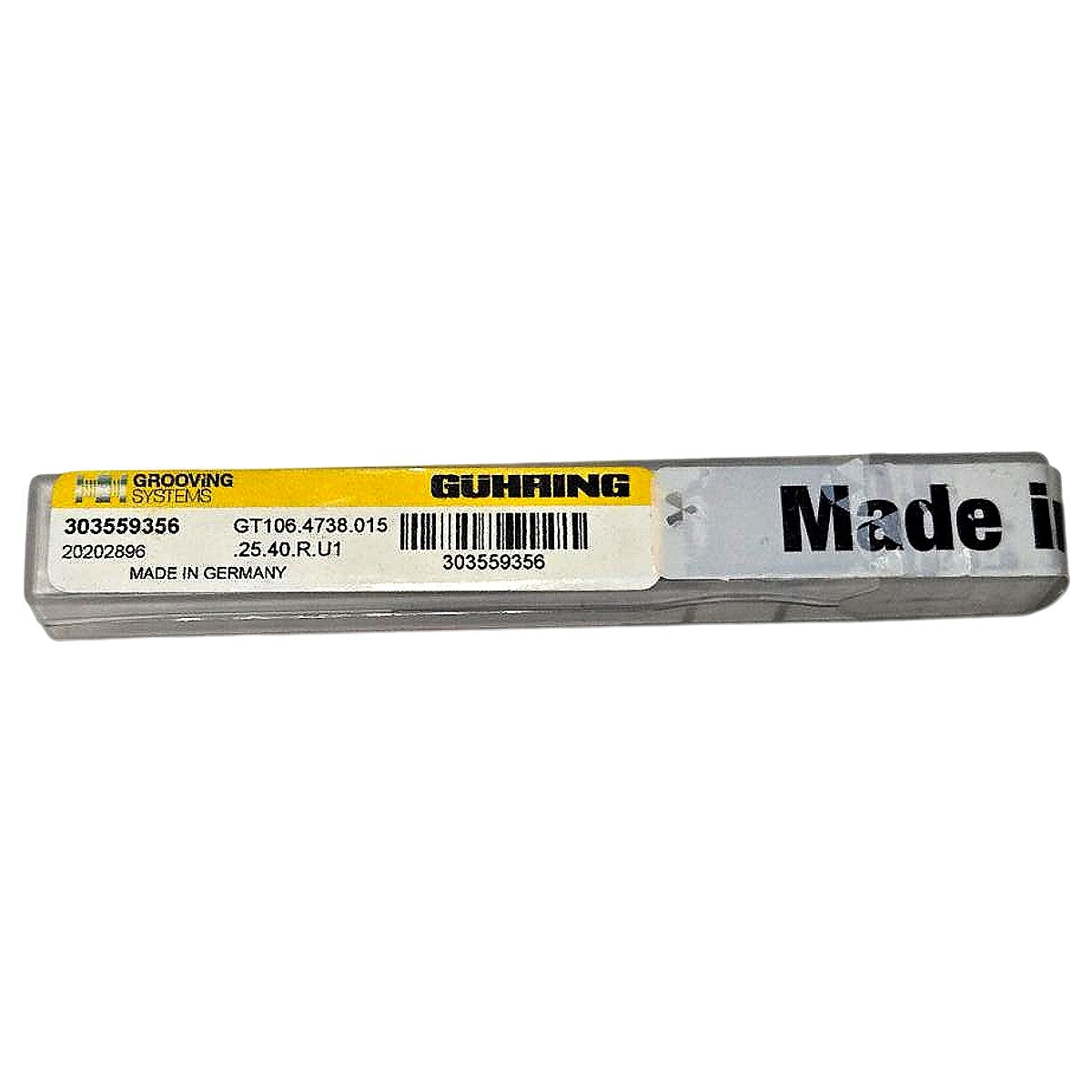 Guhring GT106.4738.015 carbide internal grooving bar