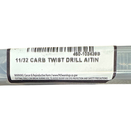 GWS 11/32 in Carbide Twist carbide twist drill bit