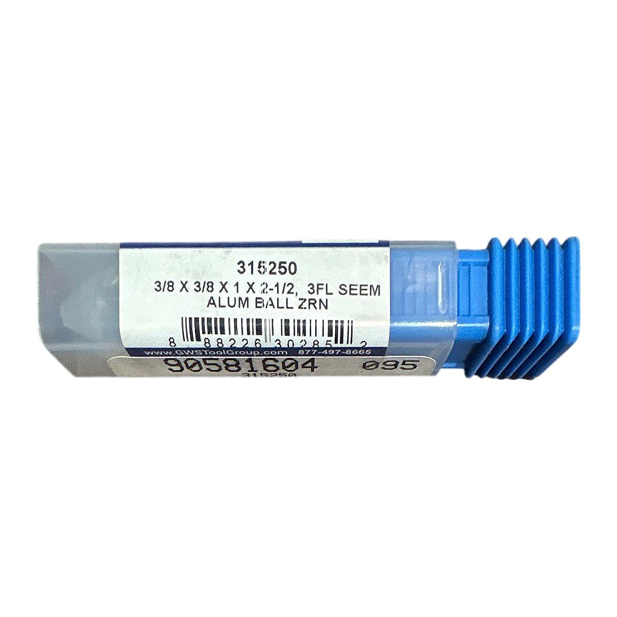 GWS 315250 carbide ball end mill