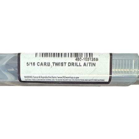 GWS 460-103125B carbide twist drill bit