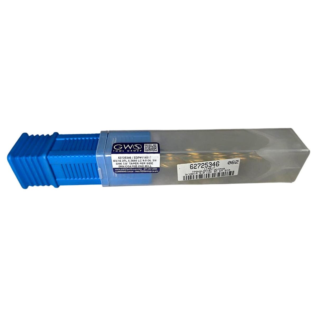 GWS 62725346 Tapered Carbide End Mill