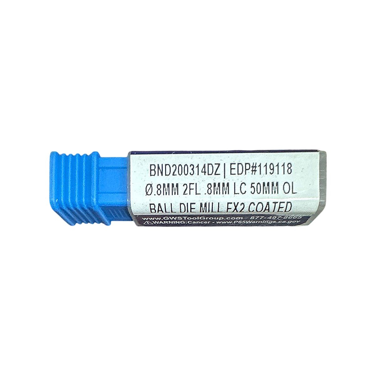 GWS BND200314DZ Carbide Ball End Mill