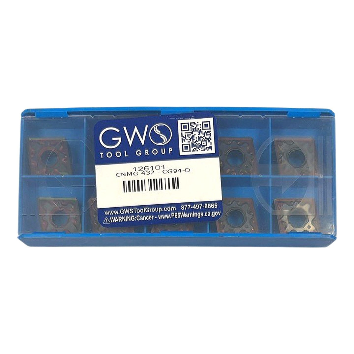 GWS Tool Group CNMG 432-CG94-D / 126101 carbide turning insert