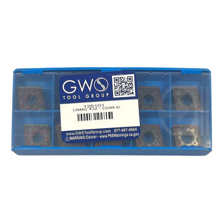 GWS Tool Group CNMG 432-CG94-D / 126101 carbide turning insert