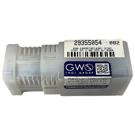 GWS Tool Group GWS TDM 821436 1.0 carbide end mill