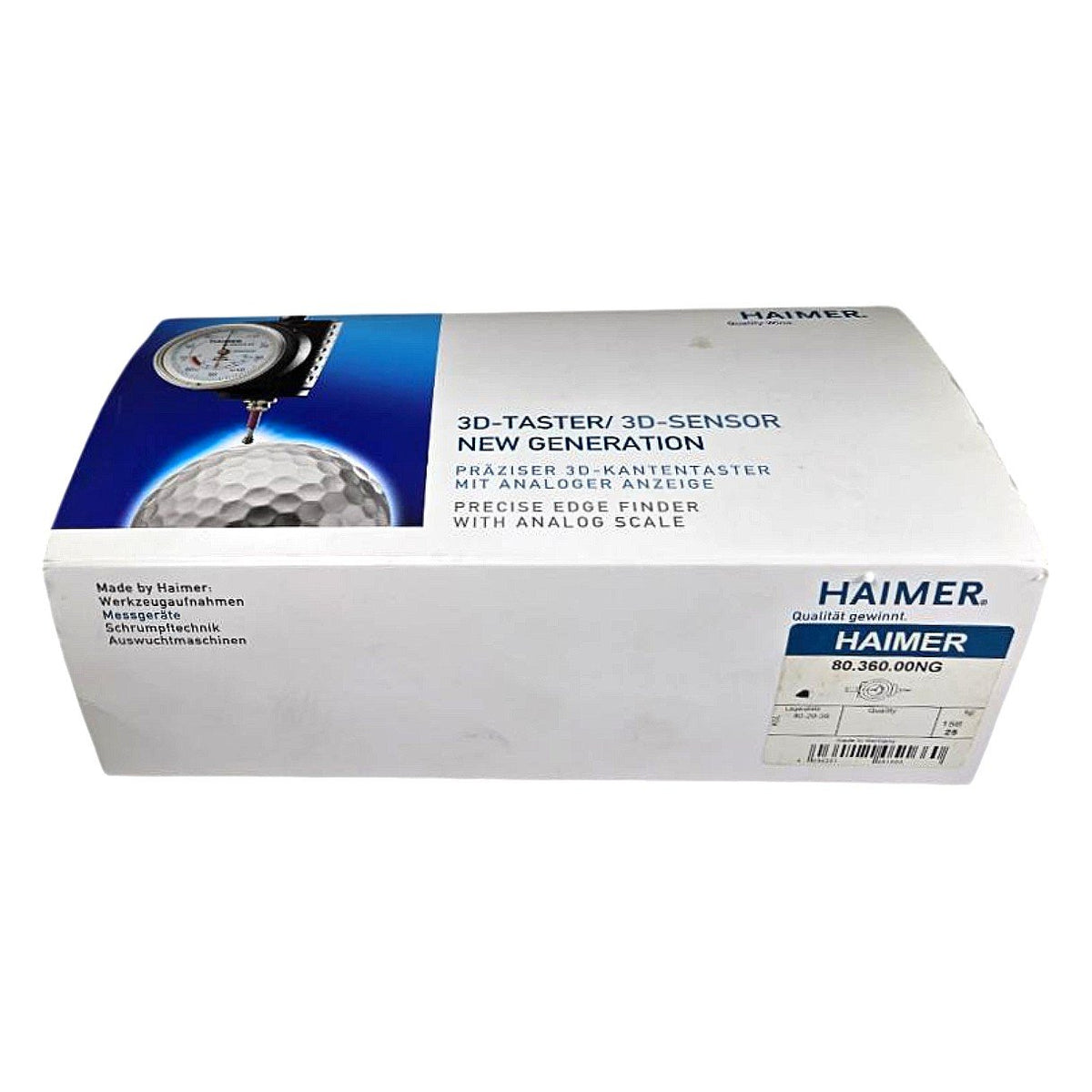 Haimer 80.360.00NG 3D Edge Finder Sensor