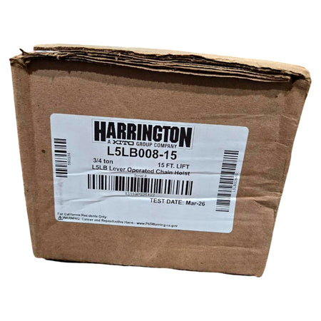 Harrington L5LB015-10 lever chain hoist