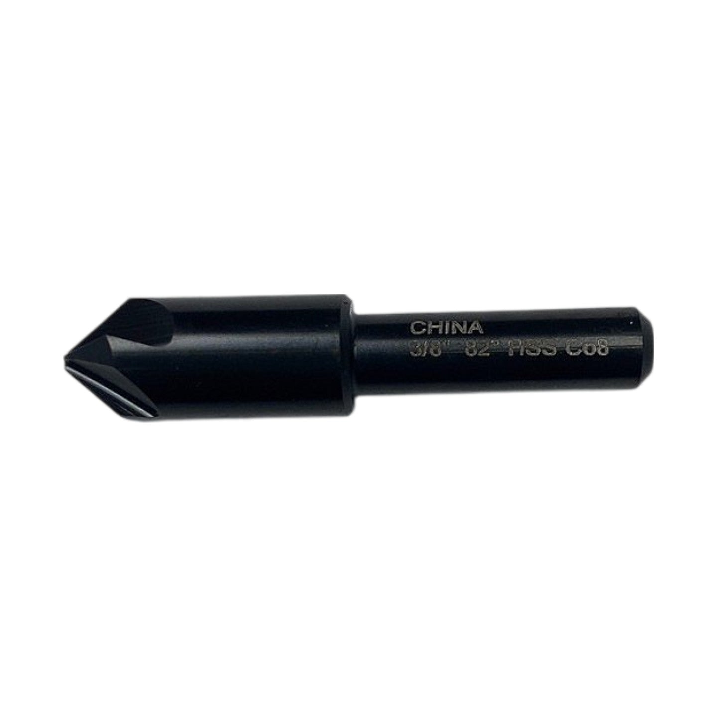 Hertel 3/8x1/4x1-3/4 82° 4-Flute Chatterless HSS countersink