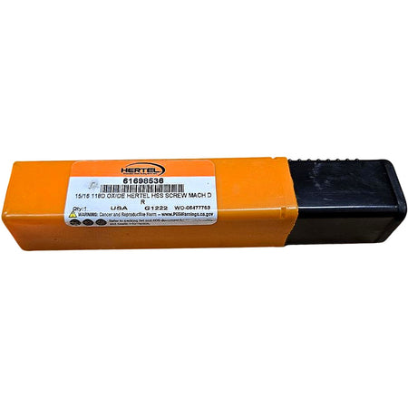 Hertel 61698536 HSS Screw Machine Drill