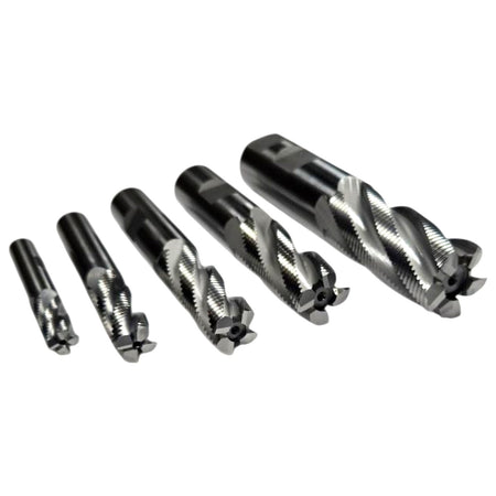 Hertel 87646642 HSS roughing end mill set