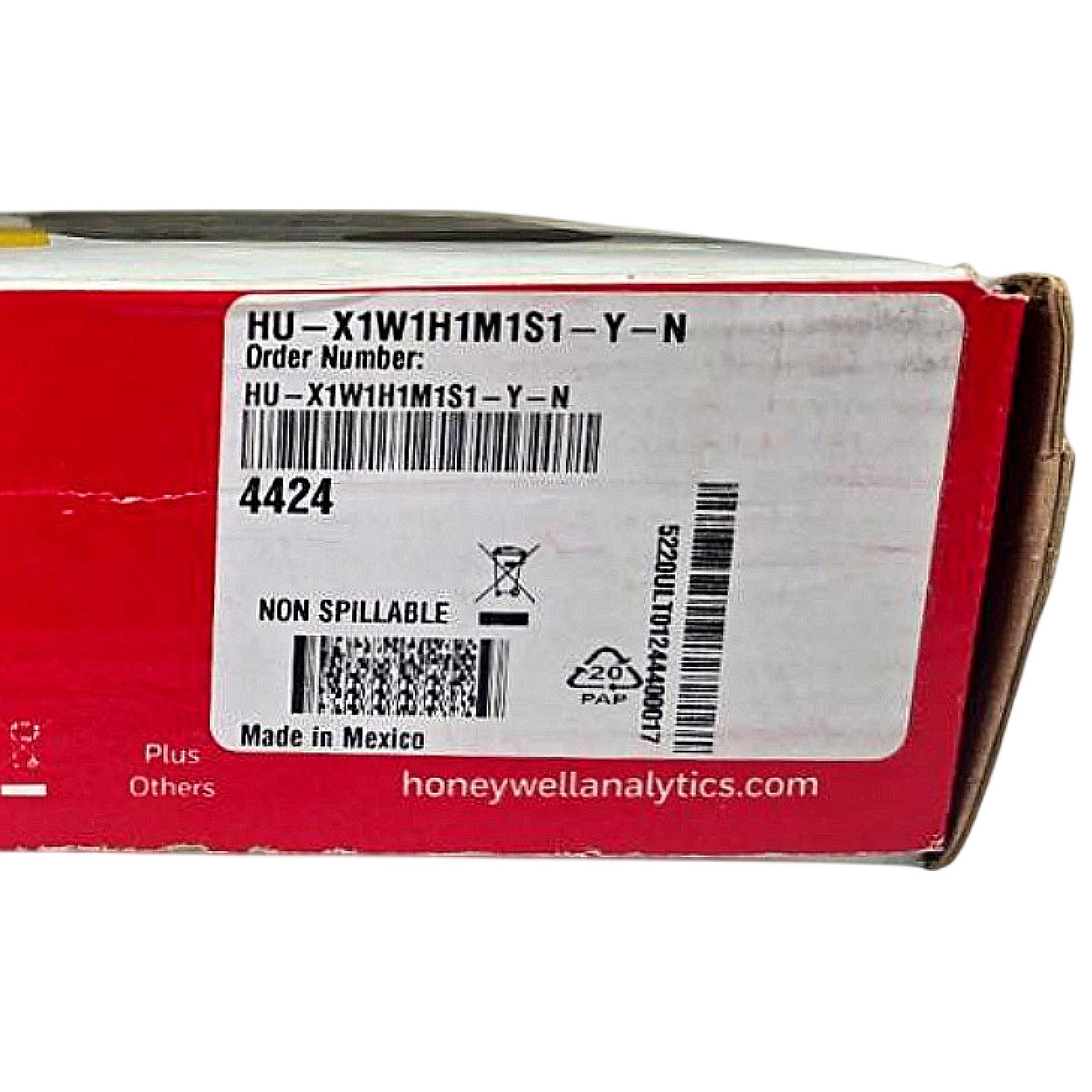 Honeywell HU-X1W1H1M1S1-Y-N portable multi-gas detector