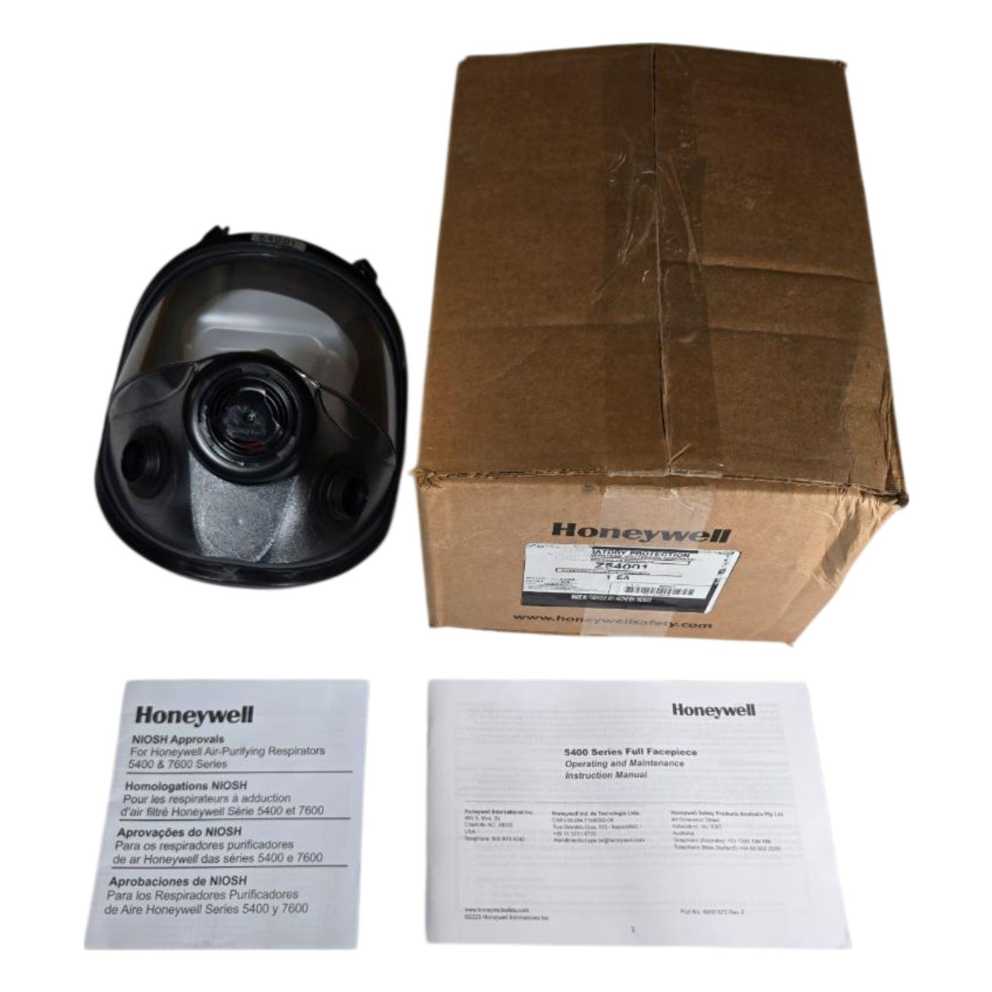 Honeywell Miller 54001 Full Face Respirator