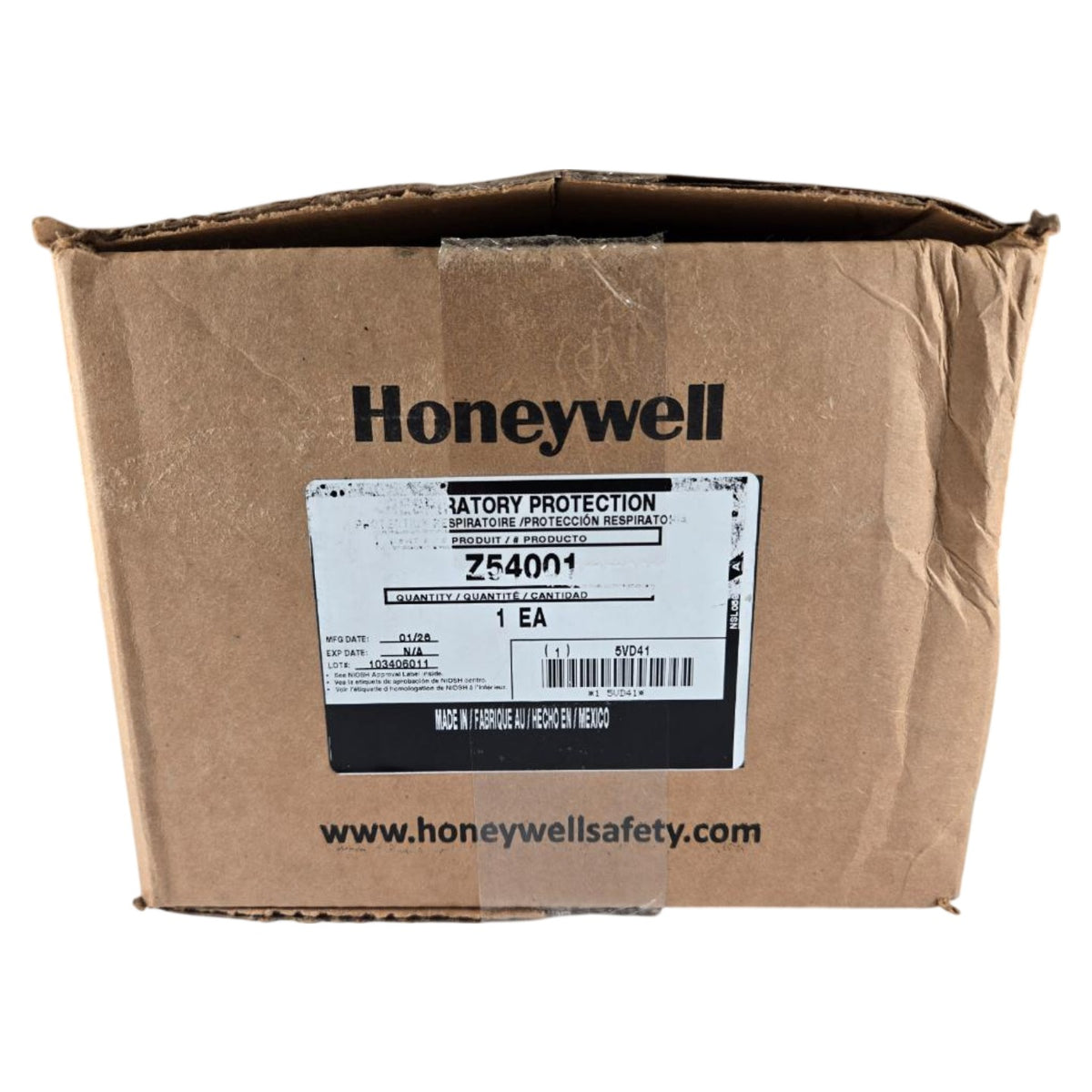 Honeywell Miller 54001 Full Face Respirator