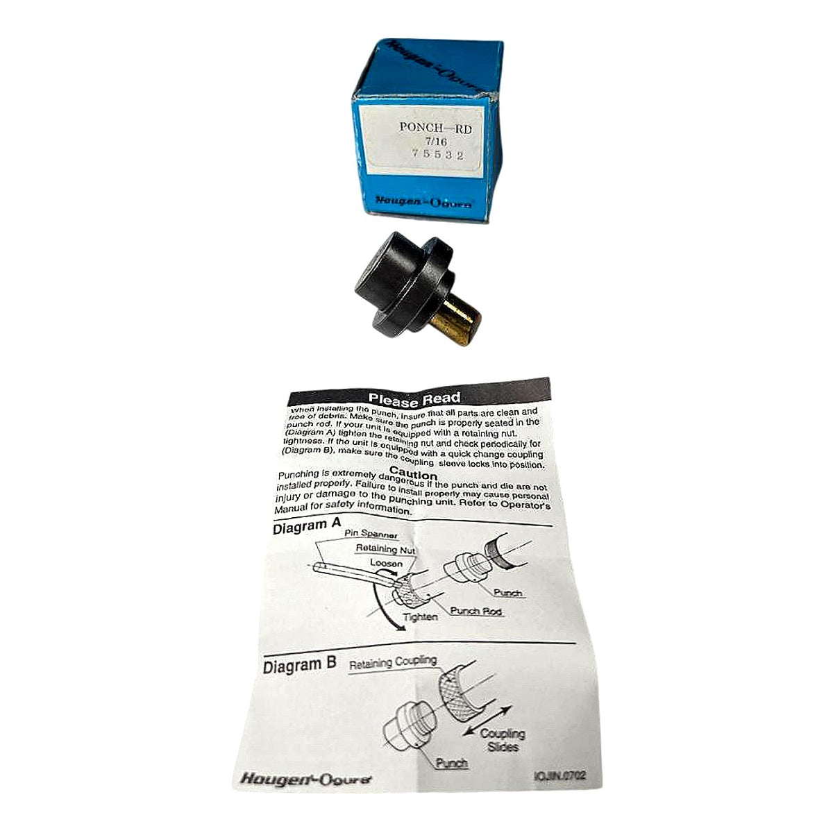 Hougen Ogura 75532 round hydraulic punch