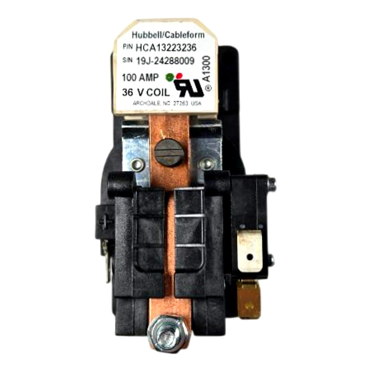 Hubbell 1076138 DC Power Contactor