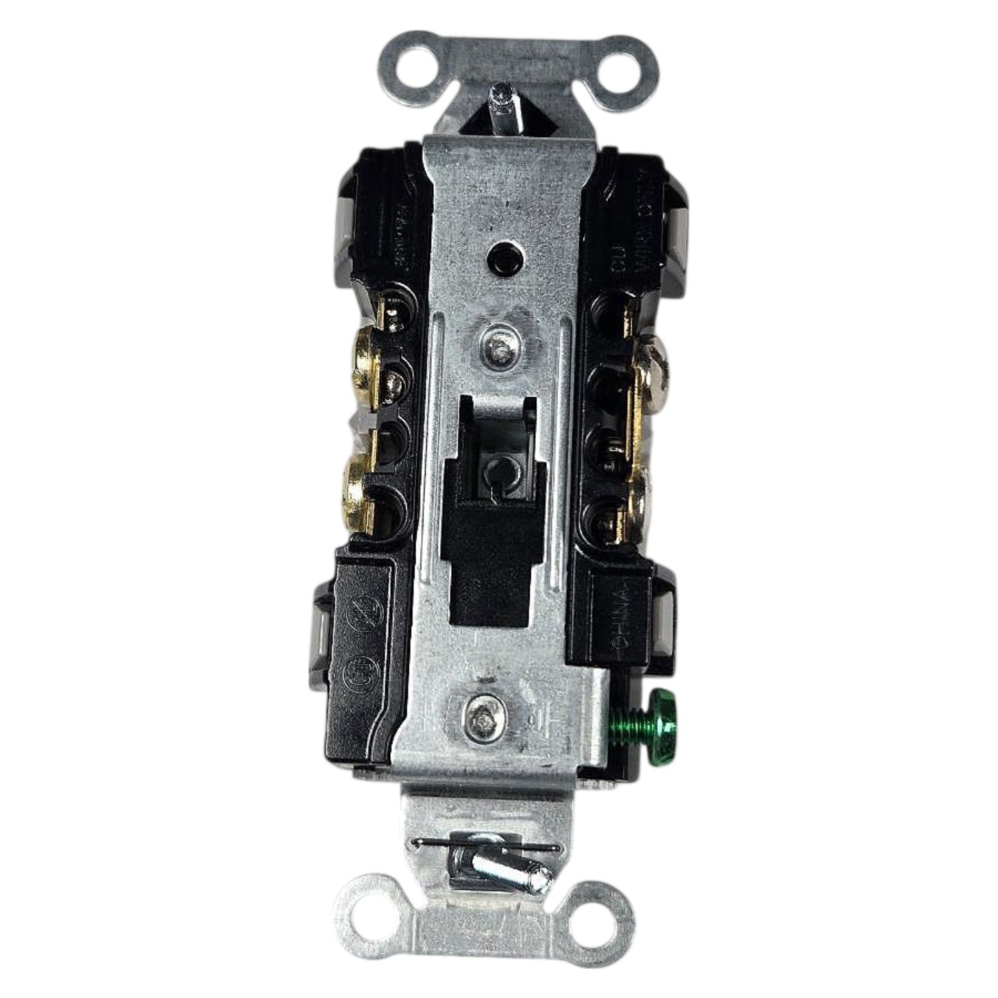 Hubbell BR20C1GRY duplex receptacle outlet