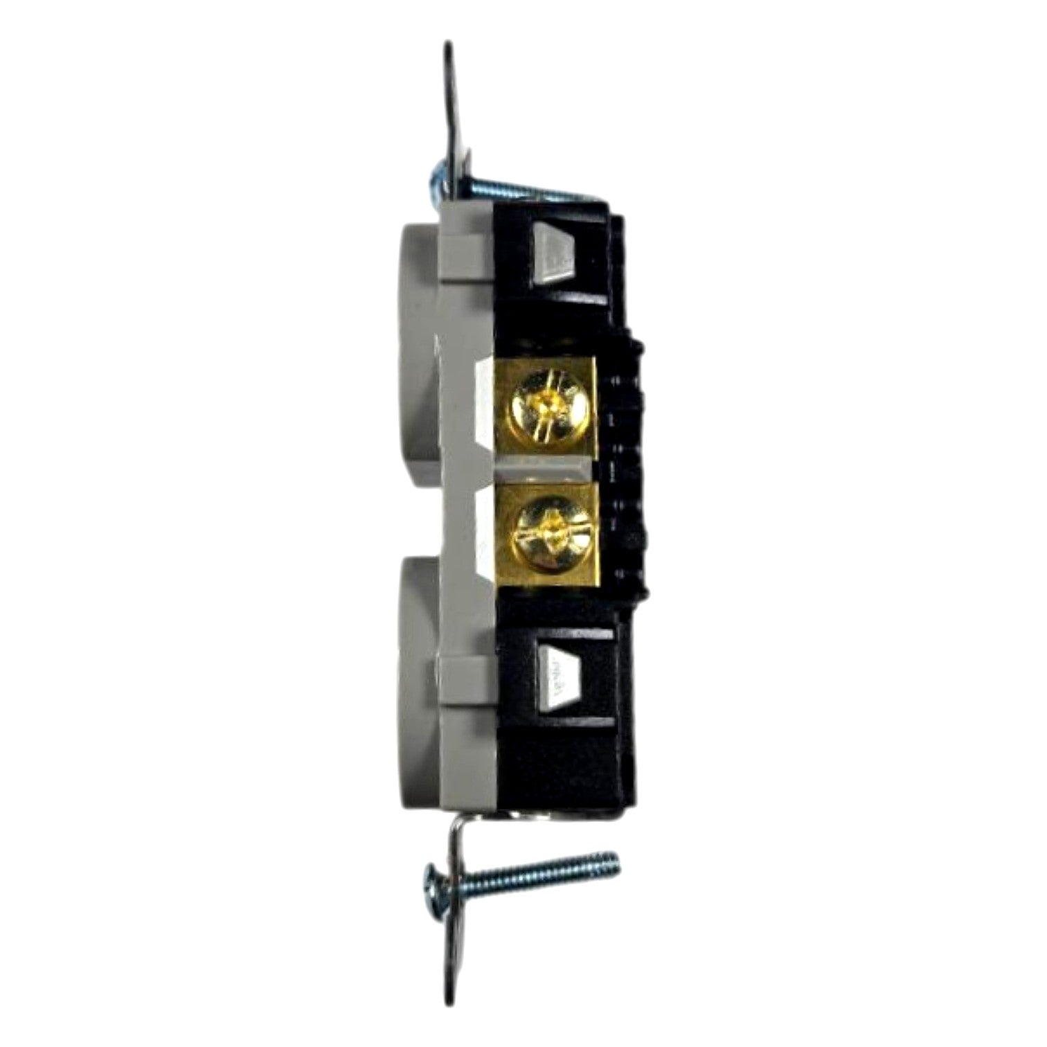 Hubbell BR20C1GRY Half-Controlled Duplex Receptacle