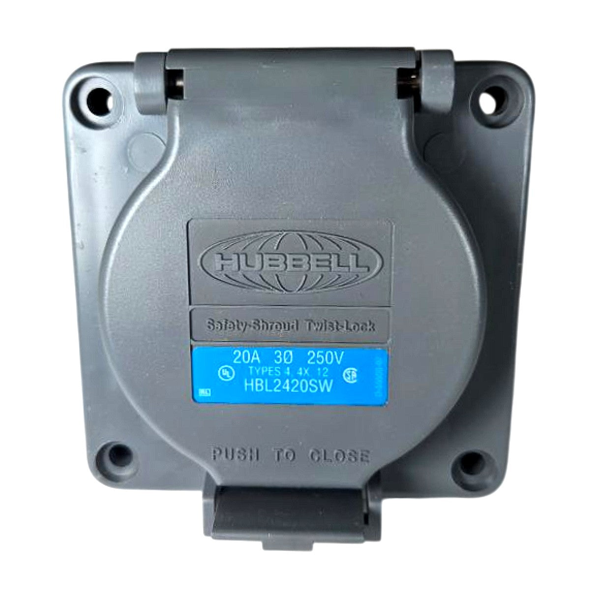 Hubbell HBL2420SW twist-lock receptacle