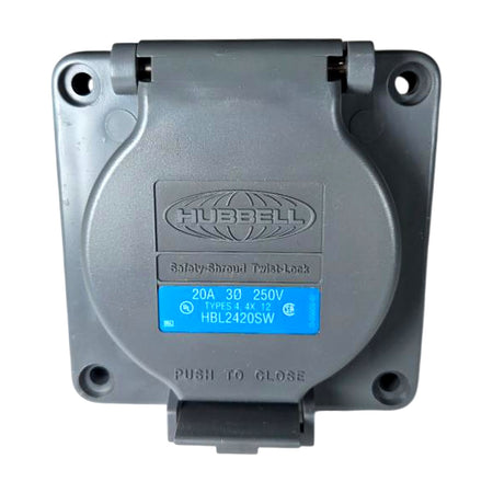 Hubbell HBL2420SW twist-lock receptacle