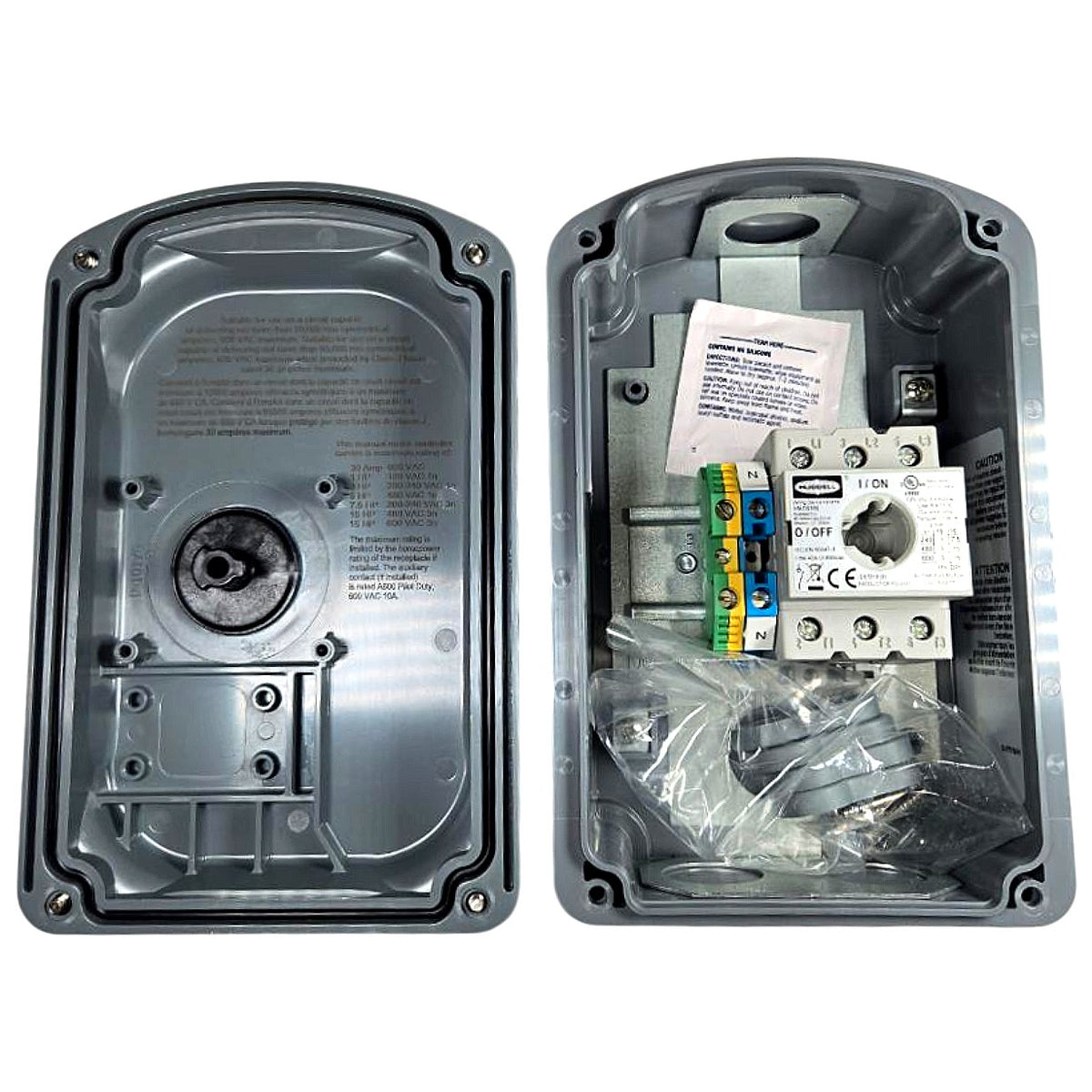 Hubbell HBLDS30NK Non-Fusible Disconnect Switch