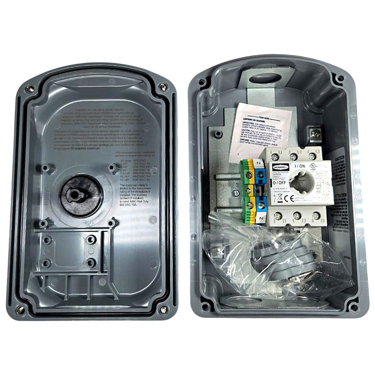 Hubbell HBLDS30NK Non-Fusible Disconnect Switch