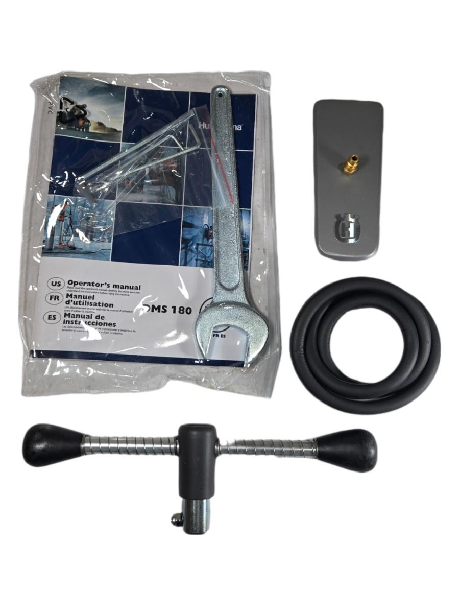 HUSQVARNA 966916101 diamond core drill motor and stand