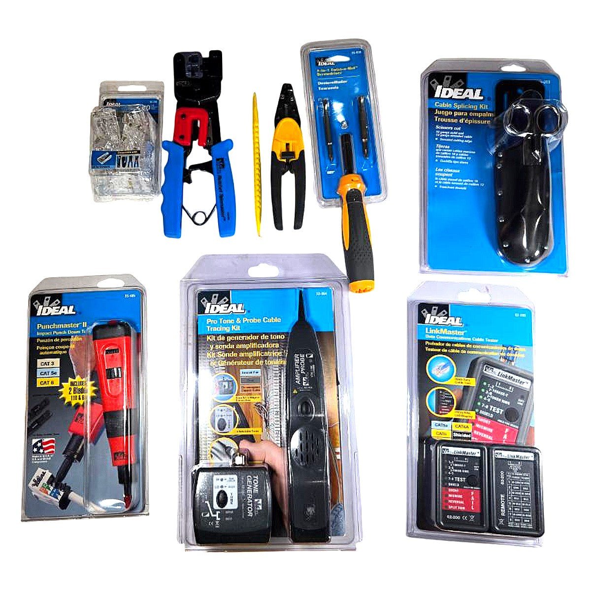 Ideal 33-706 Network Service Tool Kit