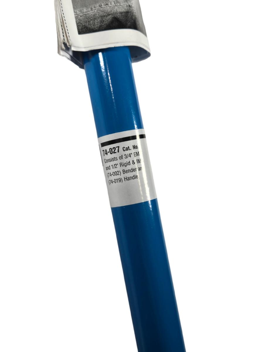 Ideal 74-027 conduit bender with handle