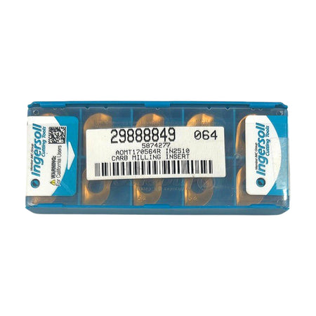Ingersoll AOMT170564R IN2510 carbide milling insert