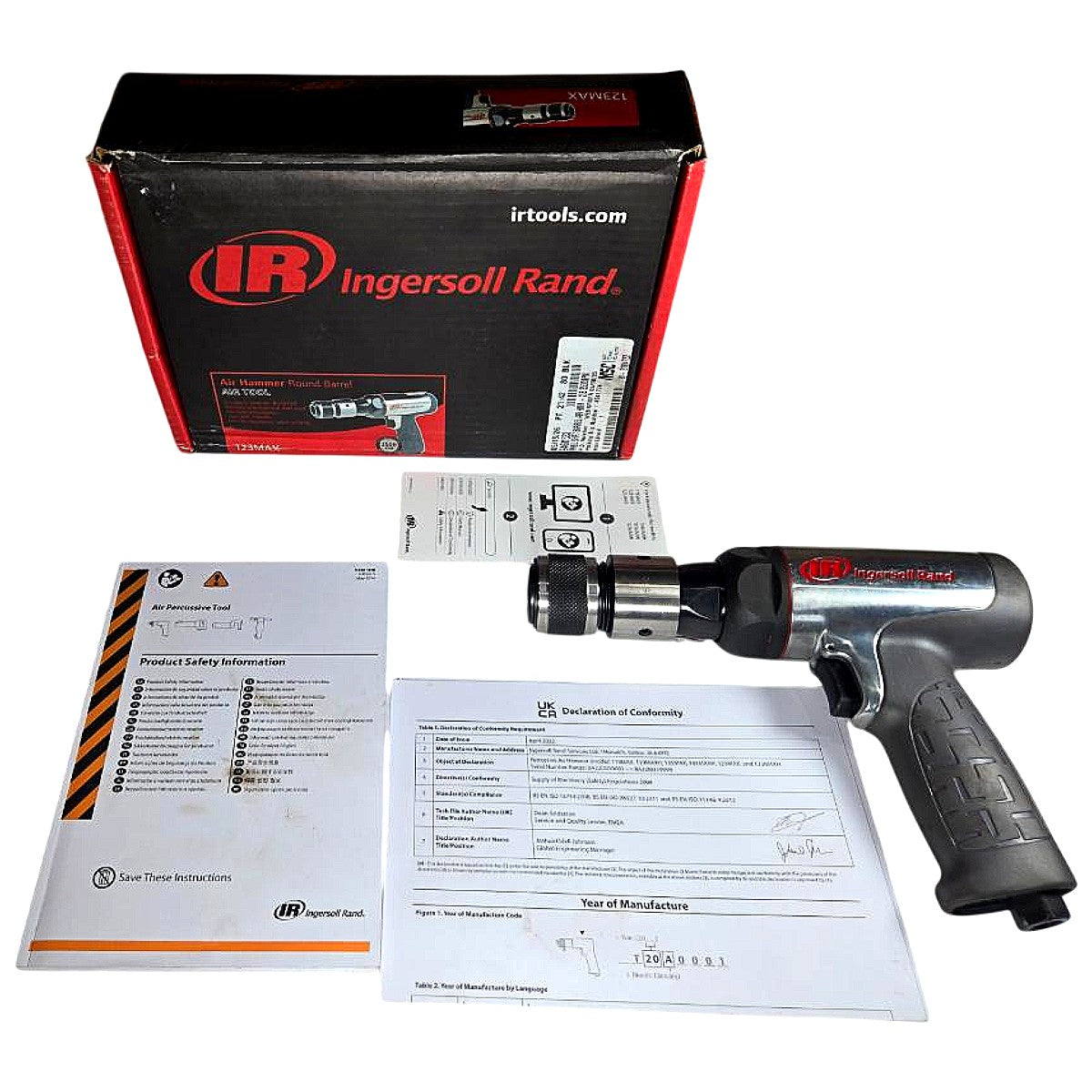 Ingersoll Rand 123MAX pneumatic air hammer