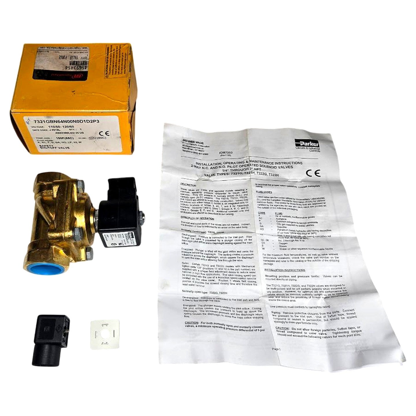 Ingersoll Rand 45693454 pilot-operated solenoid valve