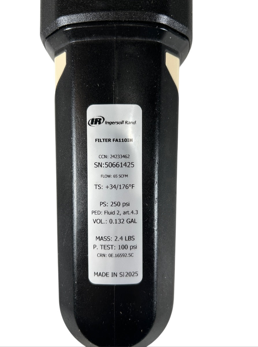 Ingersoll Rand FA110IH compressed air inline filter