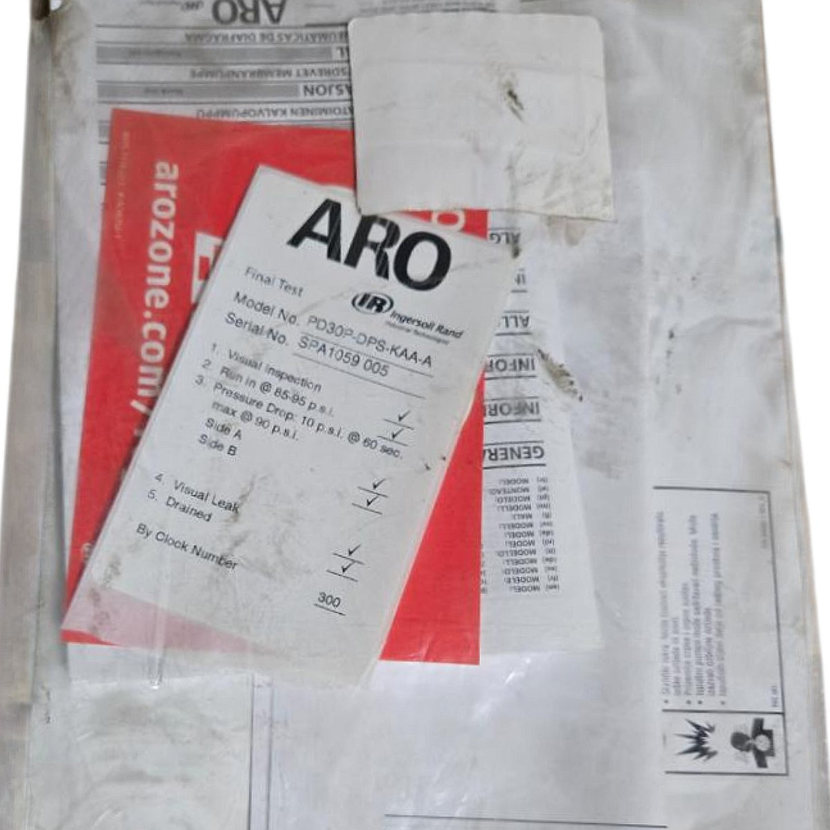 Ingersoll Rand PD30P-DPS-KAA-A Air-Operated Double-Diaphragm Pump