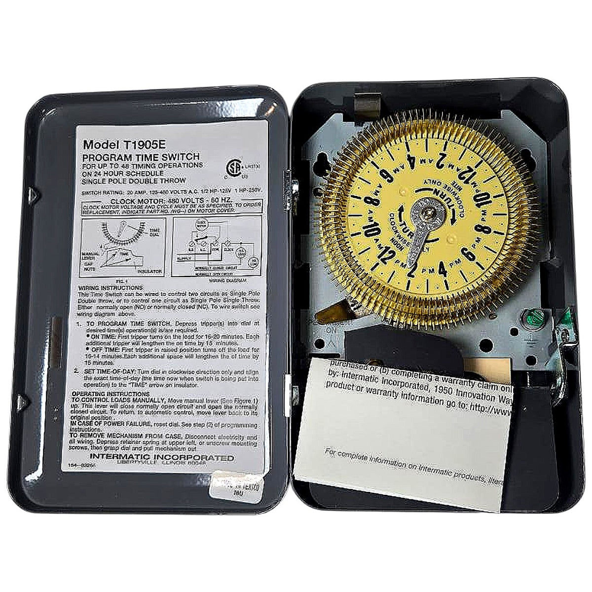 Intermatic T1905E Mechanical Time Switch