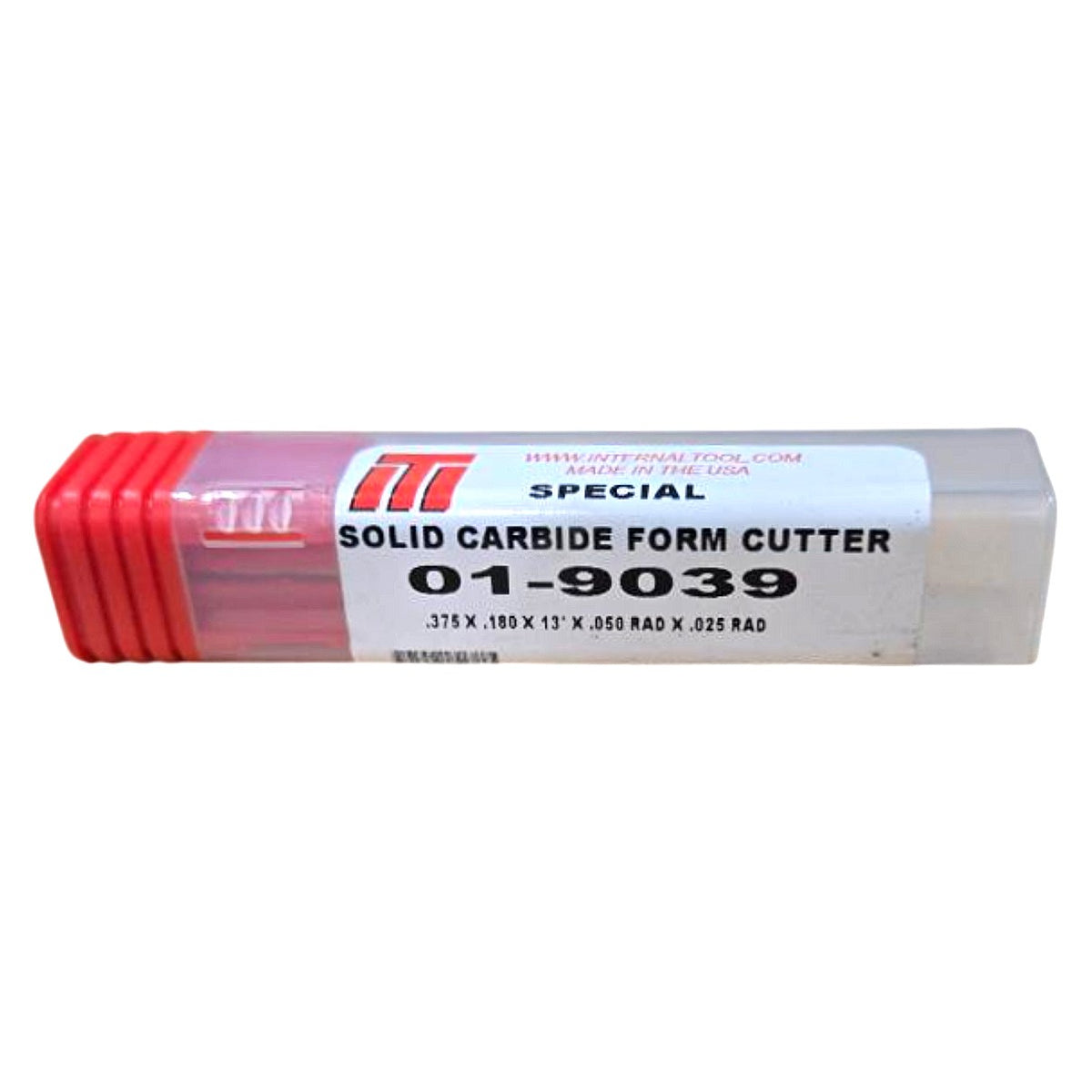 Internal Tool 01-9039 solid carbide form cutter