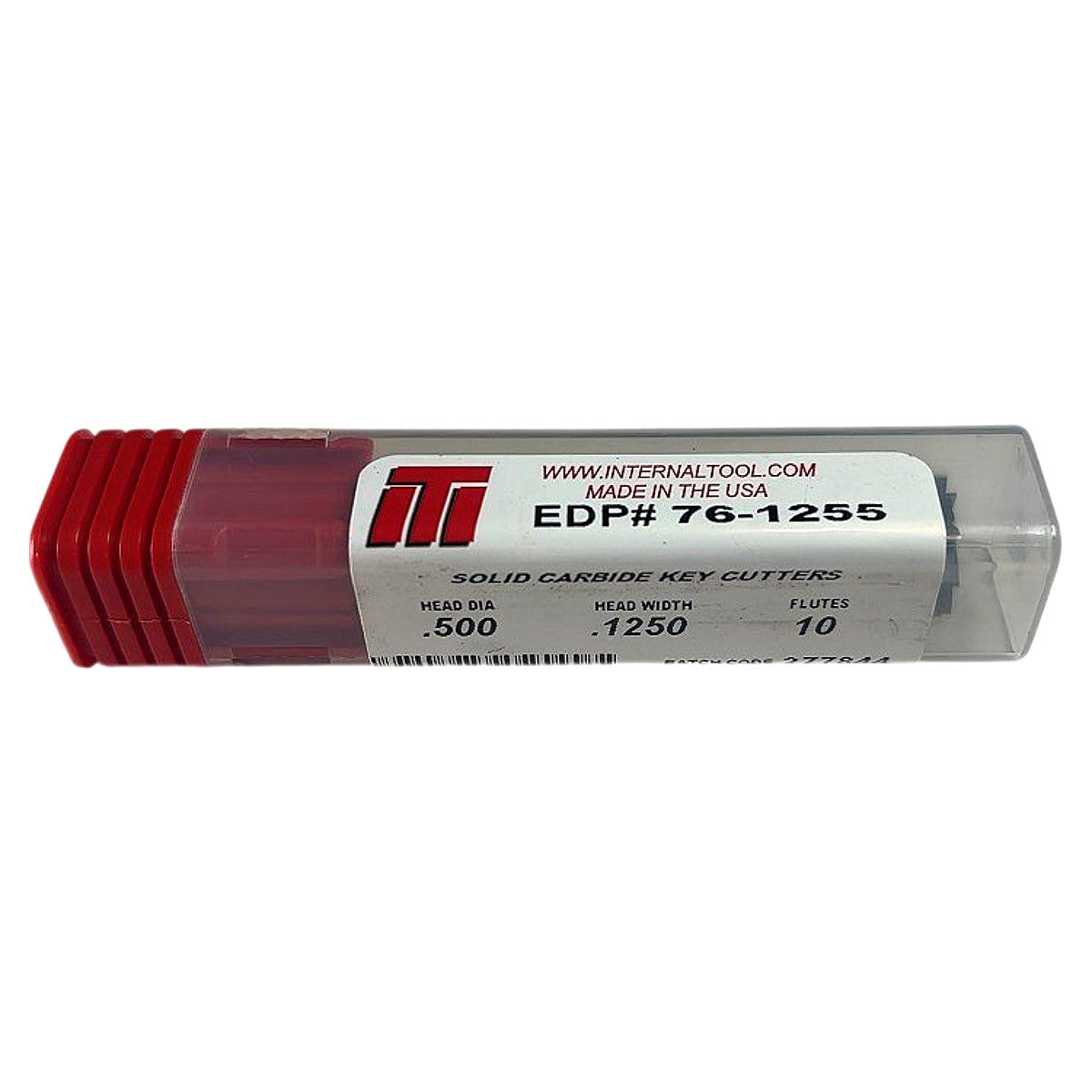 International Internal Tool 76-1255 1/2in solid carbide keyseat cutter