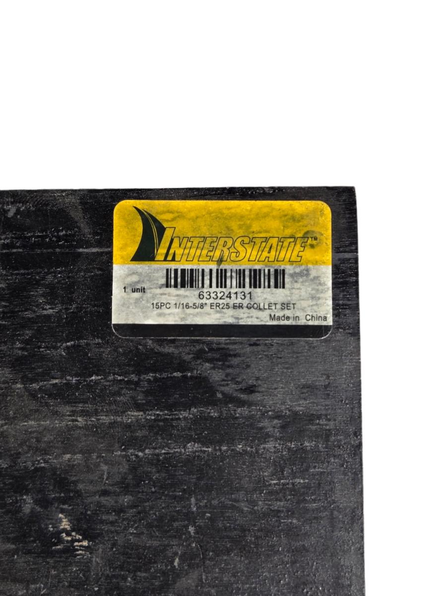 Interstate 204-2550 ER25 spring collet set