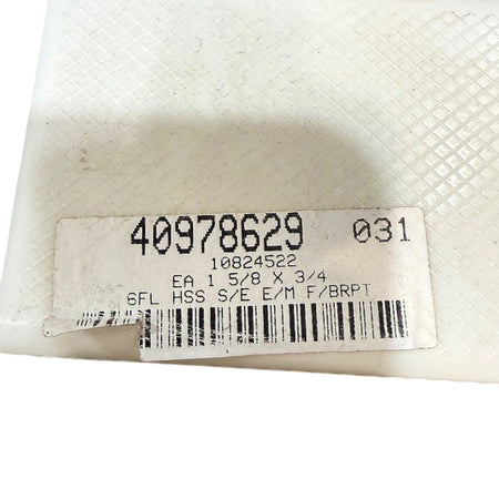 Interstate 40978629 HSS single end mill