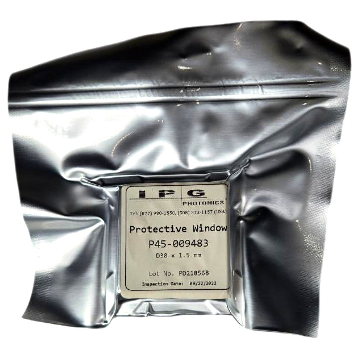 IPG P30-007534 laser protective window