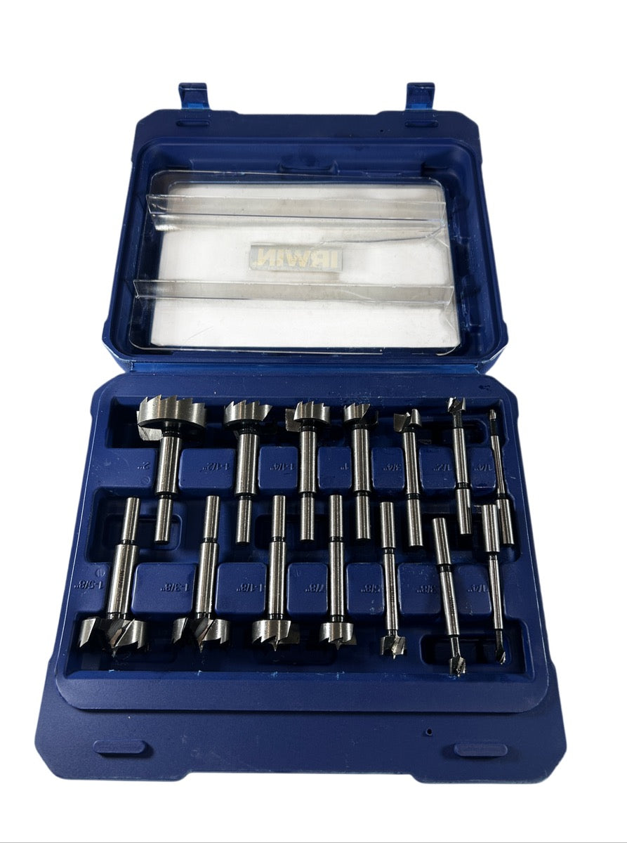 Irwin 1966893 Forstner drill bit set