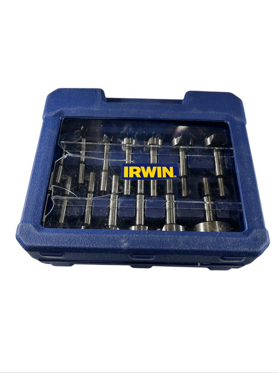 Irwin 1966893 Forstner drill bit set