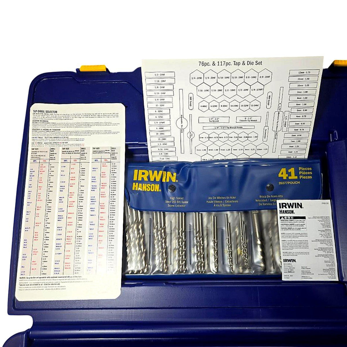 Irwin 26377 Tap and Die Set