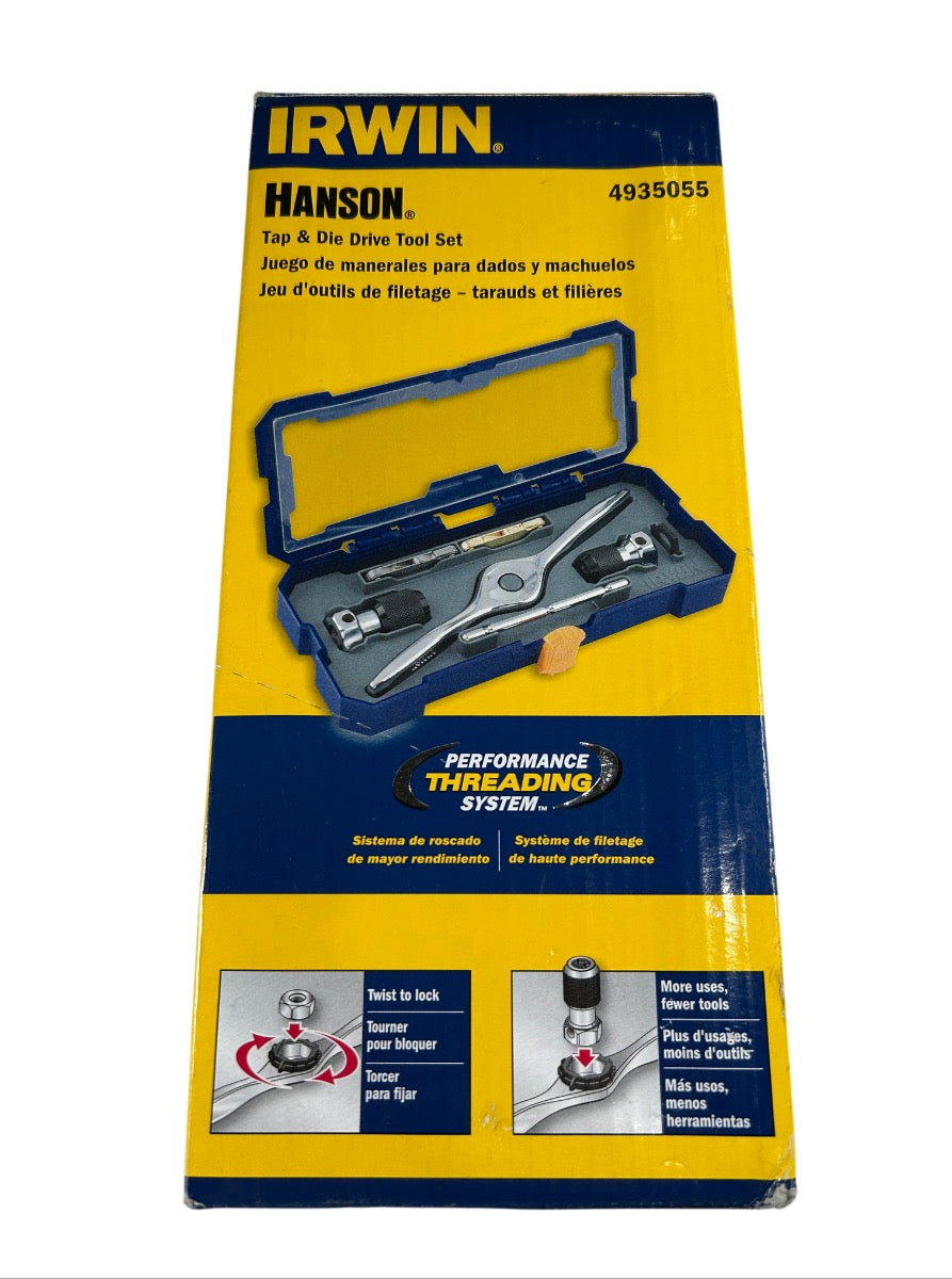 Irwin 4935055 tap and die drive tool set