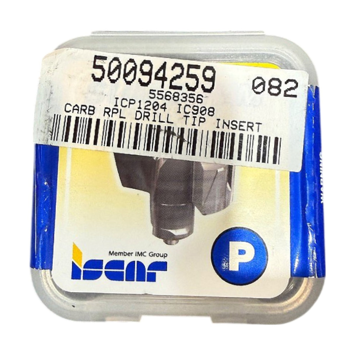 Iscar 05568334 carbide drill tip insert
