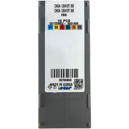Iscar CNGA 120412T IS8 carbide turning insert