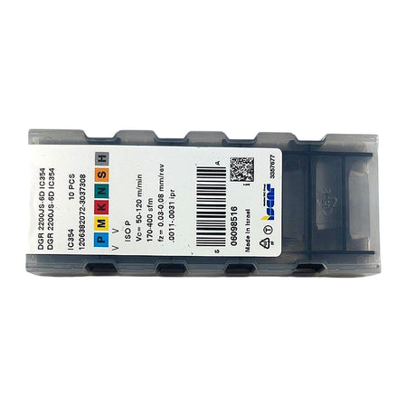 Iscar DGR 2200JS-6D IC354 carbide grooving insert