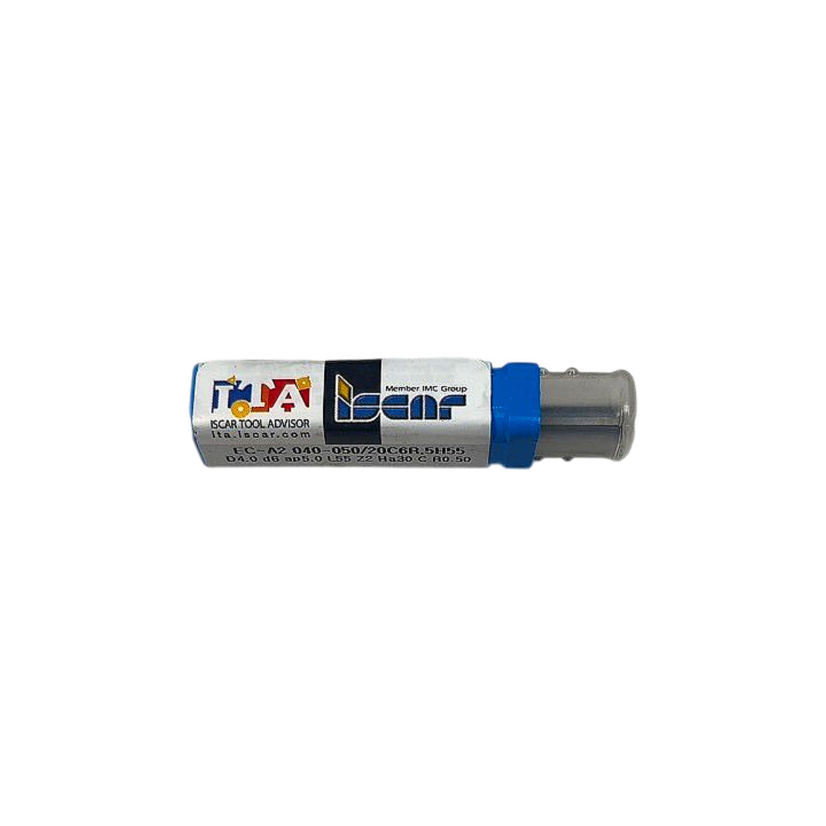 Iscar EC-A2 040-050/20C6R.5H55 carbide corner radius end mill