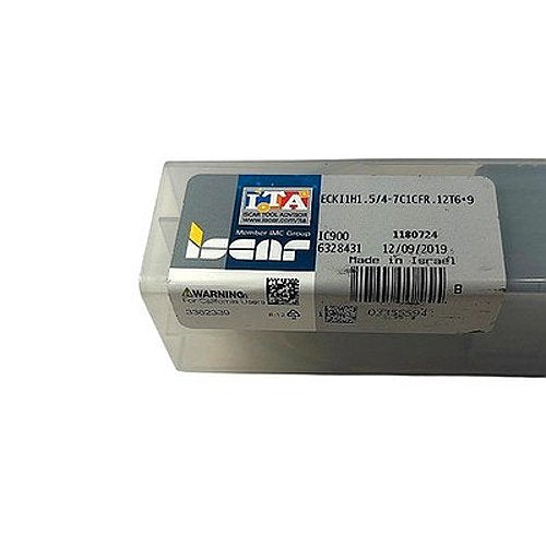Iscar ECKI1H1.5/4-7C1CFR.12T6*9 Carbide Square End Mill